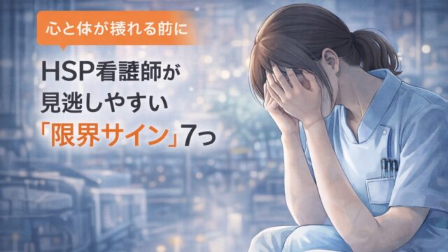 心と体が壊れる前に