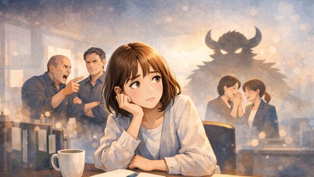 HSPが職場で「モンスターのような人」に出会ったとき