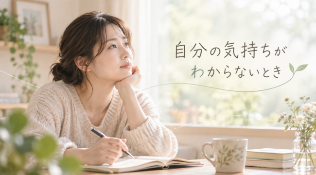 人に合わせすぎて自分の気持ちがわからなくなった人のイメージ